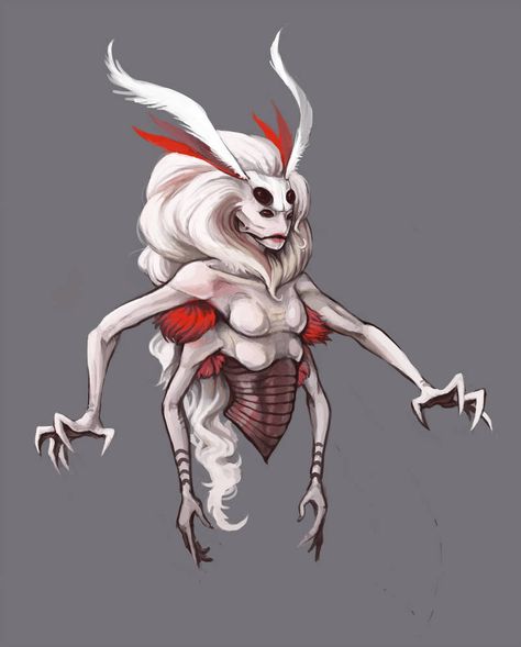 Moth woman by https://www.deviantart.com/kgmomo on @DeviantArt Moth Woman, Fantasy Mermaids, Moth Art, Creature Artwork, Fiction Idea, Undertale Drawings, Dungeons And Dragons Homebrew, Mystical Creatures, Character Creation