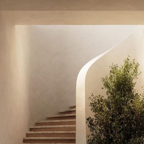 Travertine Stairs, Heaven Design, Lime Wash Walls, Limewash Walls, Den Decor, Wabi Sabi Design, Mexico House, Washing Walls, Bungalow Renovation