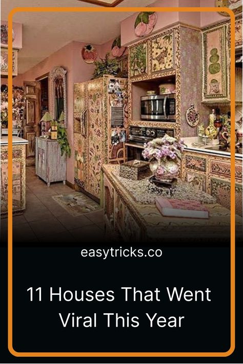 “Going viral” can mean fame—or infamy. Here are a dozen houses that secured their 15 minutes of fame in unusual ways. Weird Houses Unusual Homes, Coolest Homes, Unusual Houses, Tiny House Kits, Crazy Home, Houses Architecture, Crazy Houses, Pool Water Features, Building Remodeling