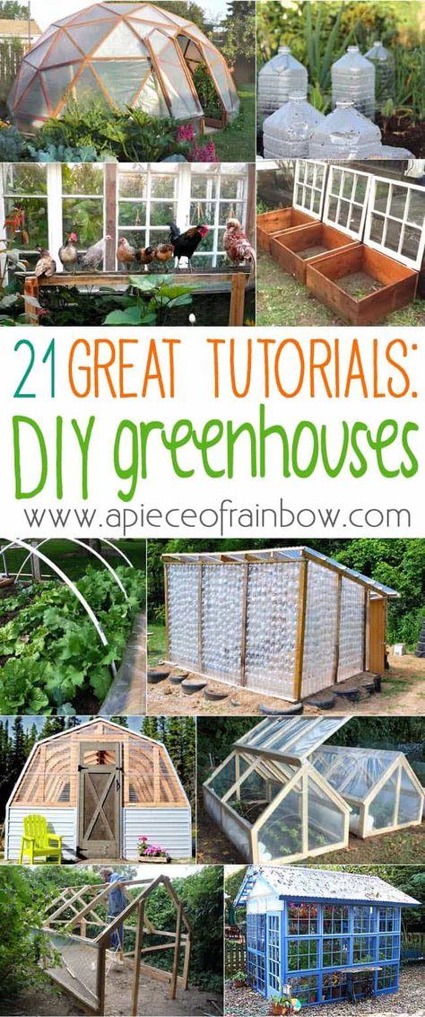 Diy Greenhouses, Window Greenhouse, Garden Shed Diy, Taman Diy, Dome Greenhouse, Best Greenhouse, Lean To Greenhouse, Build A Greenhouse, Greenhouse Ideas