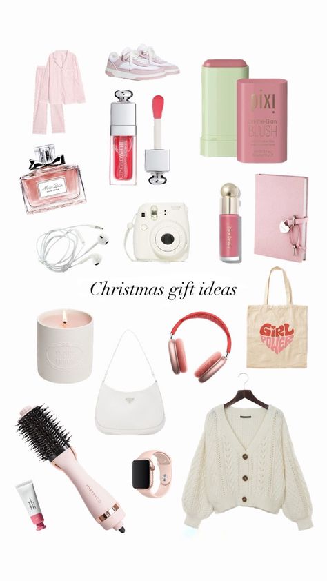 Gifts ideas Christmas Wishlist For Teens, Xmas List Ideas, Girly Gifts Ideas, Girly Christmas Gifts, Cute Gifts For Friends, Xmas Wishes, Gift Inspo, Photographie Inspo, Presents For Girls