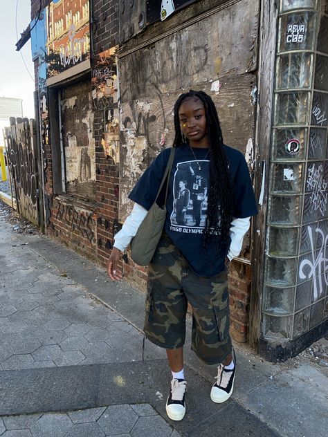 Long Hair, Graffiti, Building, Hair