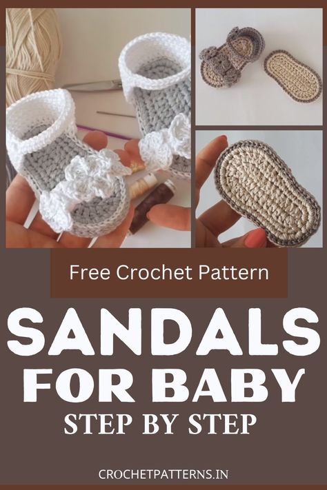 Crochet Baby Sandals Pattern Booties Shop, Crochet Baby Sandals Pattern, Newborn Crochet Patterns, Crochet Baby Booties Pattern, Crochet Baby Boots, Baby Bibs Patterns, Crochet Shoes Pattern, Crochet Baby Sandals, Crochet Baby Shoes Pattern