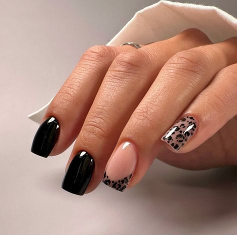 Leopard Print Nail Art, Leopard Nail Designs, Leopard Print Nail, Cheetah Nail Designs, Fall Nail Ideas, Leopard Print Nails, Subtle Nails, Nails Today, Simple Gel Nails