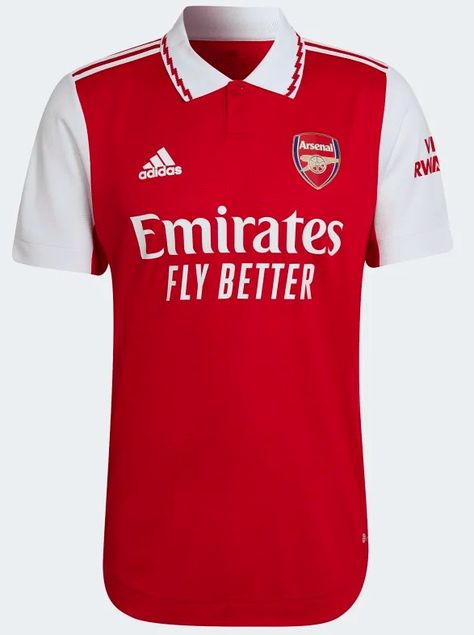 New Arsenal Jersey 2022-2023 | AFC to debut new home kit against Everton | Football Kit News Arsenal Football Shirt, Arsenal Kit, Goalkeeper Kits, Arsenal Jersey, Argentina Soccer, Mens Soccer, Custom Football, Football Tees, Arsenal Fc