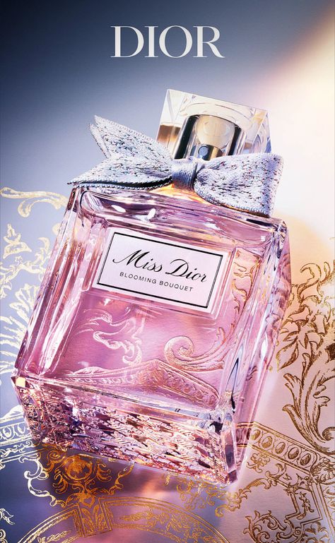 Profumo Aesthetic, Ms Dior Perfume, Dior Perfume Aesthetic, Dior Parfum, Dior Fragrance, House Of Dior, Centifolia Rose, Miss Dior Blooming Bouquet, Blooming Bouquet