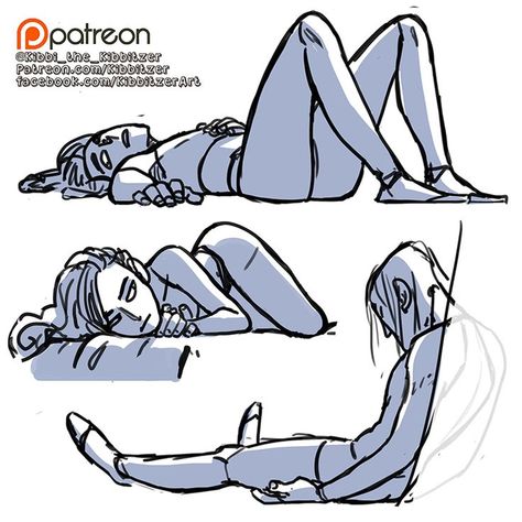 Female Laying Down Pose Drawing, Drawing People Laying Down, Action Refrence Pose Drawing, Leaning In Chair Pose Reference, Slouching On Couch Reference, Laying On Arms Reference, Laying On The Floor Pose Drawing, Lounging Poses Reference, Amanojaku Cat