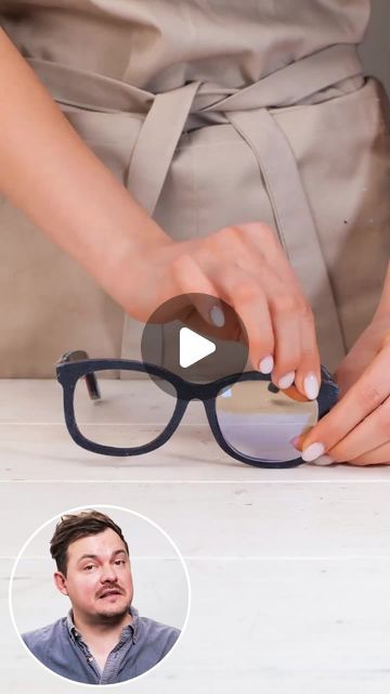 5-Minute Crafts on Instagram: "How to make glasses from epoxy and denim! 👖👓

#epoxyart #denimglasses #diyproject #reactionvideo" Recycled Glasses, 5 Min Crafts, Action Video, Handmade Purses, 5 Minute Crafts, Sunglasses, Quick Saves, Instagram