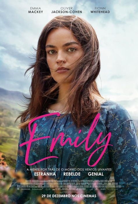 Emily (2022) Emily Movie, Gemma Jones, Frances O'connor, Fionn Whitehead, Emma Mackey, Oliver Jackson Cohen, Emily Brontë, Emmanuelle Béart, Charlotte Brontë