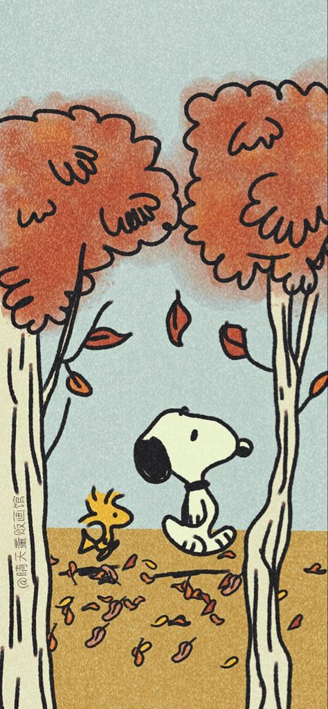 Its The Great Pumpkin Charlie Brown Aesthetic, Cute Scooby Doo Wallpaper, Charlie Brown Watercolor, Nostalgic Phone Wallpaper, Rilakkuma Fall Wallpaper, Snoppy Wallpapers Halloween, Snoopy September Wallpaper, Autumn Vibes Wallpaper Iphone, Halloween Phone Backgrounds Fall Wallpaper