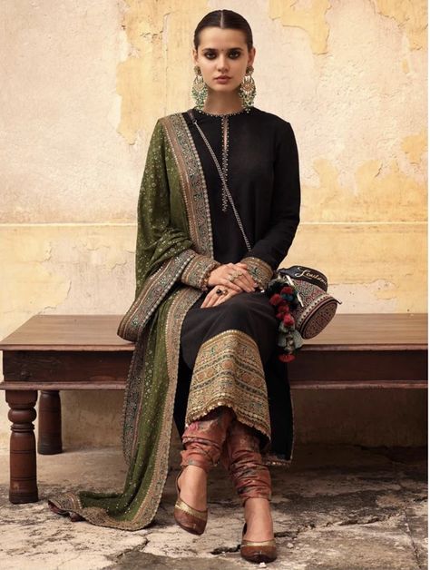 The new collection Winter 2019 Sabyasachi suit | The Grand Trunk Sabyasachi Salwar Kameez, Indian Fashion Dresses Salwar Kameez, Sabyasachi Designs Indian Outfits, Sabyasachi Salwar Suits, Sabyasachi Suit Designs, Sabyasachi Churidar, Sabyasachi Dresses Salwar Suits, Indian Eid Outfits, Sabyasachi Suits Salwar Kameez