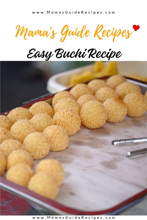 Easy Buchi Recipe Filipino Buchi Recipe, Filipino Desserts Easy, Butsi Recipe, Buchi Buchi Recipe, Buchi Recipe Glutinous Rice, Karioka Recipe, Filipino Pastries, Easy Bibingka Recipe, Buchi Recipe