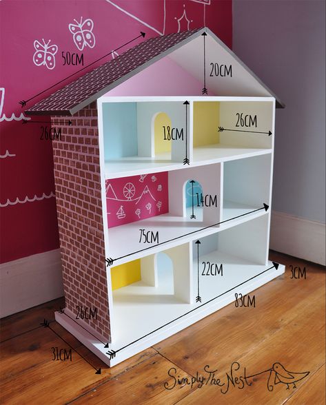 Homemade Barbie House, Barbie House Furniture, Diy Barbie House, Diy Barbie Furniture, Doll House Plans, Doll House Crafts, Diy Casa, Cardboard House, Barbie Doll House