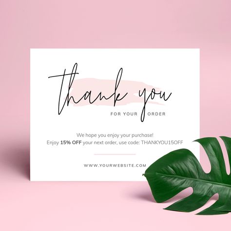 Business Thank You Notes, Thank You Note Template, Note Card Template, Thank You Template, Thank You Card Design, Free Business Card Templates, Printable Thank You Cards, Thank You Postcards, Business Thank You Cards