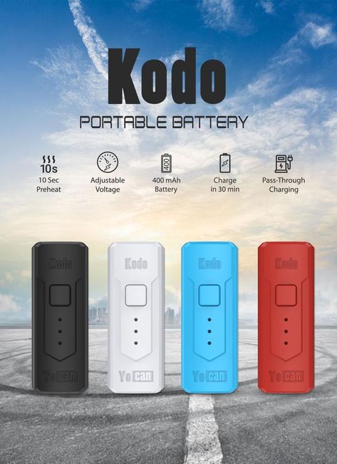 The featured Kodo battery can match all the 510 threading oil atomizers on the market. If you are interested, please contact me. Email:yocan.joy@yocan.com #Electroniccigarettes #Vapepen #Waxvaporizer 510 Thread Battery, Portable Battery, Threading, Locker Storage, Hot Sale, Thread, Canning