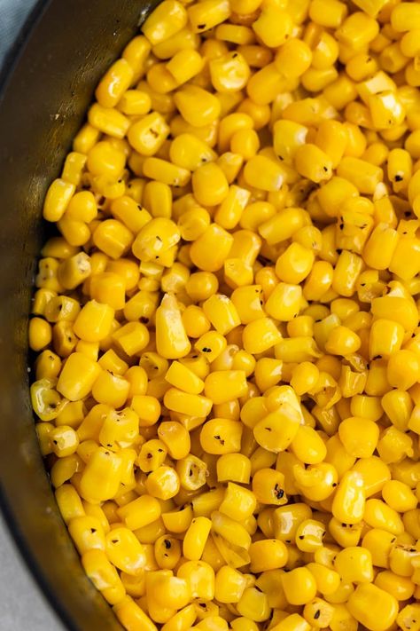 The Best Corn from Frozen Frozen Corn Recipes, Cooking Frozen Green Beans, Corn Recipes Side Dishes, Stay At Home Chef, Corn Dishes, Corn Recipe, Frozen Green Beans, Vegan Sides, Corn Recipes