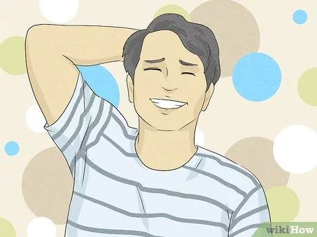 3 Ways to Be Less Awkward - wikiHow How To Not Be Weird, Pet Rock, Stained Teeth, Pet Rocks, Self Conscious, Rock Collection, Screen Door, The Girl Who, No Worries