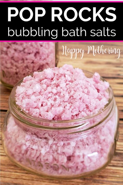 How To Make Bubble Bath Diy, Bath Confetti Diy, Homemade Spa Day, Diy Bath Salts, Bubbling Bath Salts, Diy Spa Gifts, Easy Diy Beauty Products, Diy Beauty Products, Bath Salts Recipe