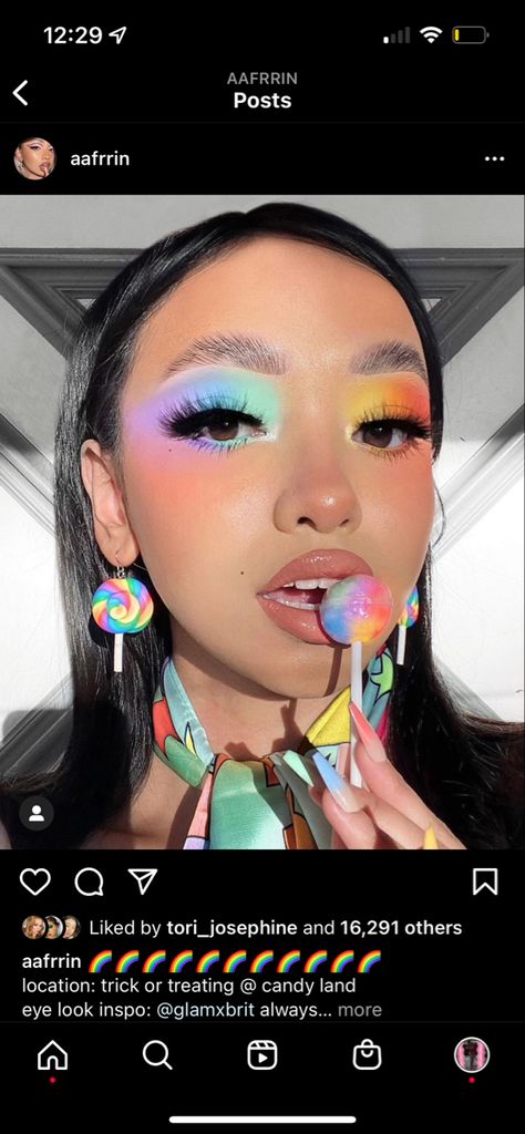 Candy Face Makeup, Candy Land Makeup Ideas, Candy Theme Makeup, Candy Land Characters Costumes, Candyland Makeup Ideas, Candyland Theme Party Outfit, Candyland Costume Women, Candy Themed Makeup, Candy Land Theme Outfits