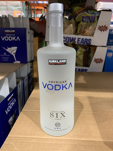 OK. I knew this stuff was pretty inexpensive, but I had to do a double take when I actually saw the price. It's $12.99. Let me repeat that. It's $12.99. I've had this Vodka plenty of times & I personally can't tell the difference when it's mixed with a Vodka Soda (personal favorite) or a screwdriver.   #costco #glutenfree #kirkland #kirklandvodka #vodka Food Varieties, Vodka Soda, Alcohol Drinks, Scotch Whiskey, Alcohol Drink Recipes, Soju, Double Take, In Case Of Emergency, Grocery Lists