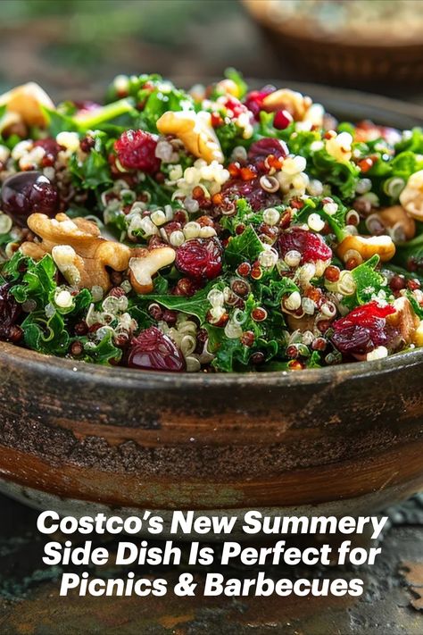 There are a few foods we just can’t resist buying every time we go to Costco. Costco Grain And Celery Salad, Costco Salad Recipe, Costco Side Dishes, Costco Salad, Grain Salad Recipes, Celery Salad, Salad Kits, Grain Salad, Potluck Dishes