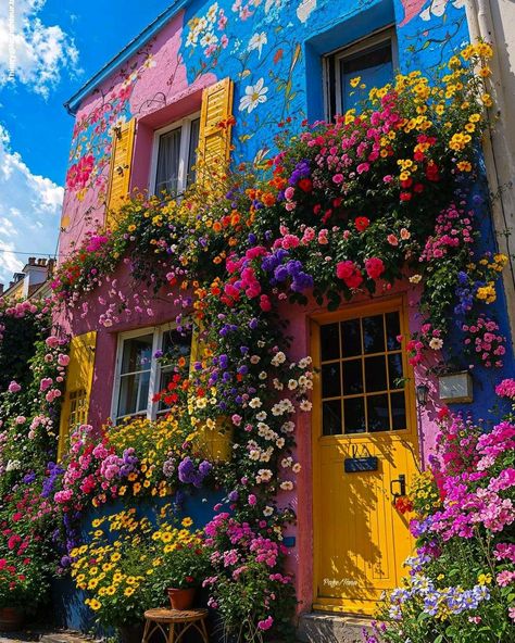 - The beauty of the house increases mainly because of flowers!❤💕🌼 City Flowers, Spring Vibes, Inspo Board, City Aesthetic, Architecture Design, The Beauty, Places To Visit, The House, The Original