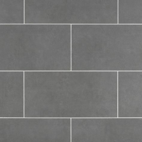 Inspiration Catalogs - Floor & Decor Spring Catalog 2022 - Vetta by Crossville | Concept Grey Porcelain Tile, 12 x 24, 8.5 mm Thick - Floor & Decor Gray Porcelain Tile, Rectified Tile, Backsplash Designs, Tile Flooring, Interior Floor, Tile Installation, Contemporary Ceramics, Wet Rooms, Shower Floor