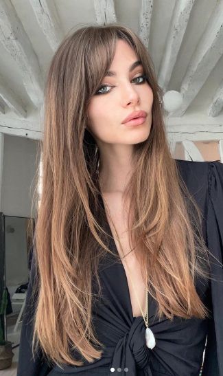 Bangstyle Hair Long, Bangstyle Hair, Shopify Sales, Rambut Brunette, Sales Funnel, Long Hair With Bangs, Haircuts For Long Hair, Shopify Store, Sales Funnels