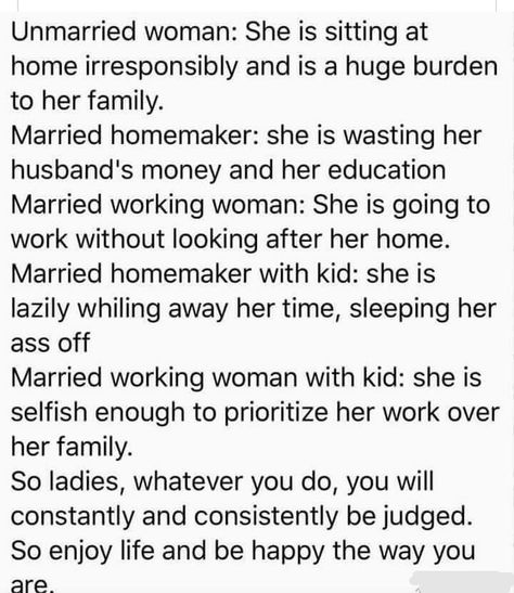 A woman's marital status Unmarried Women Quotes, Unmarried Quotes, Unmarried Women, Touching Words, Savage Quotes, Interesting Quotes, Marital Status, Working Woman, Wise Quotes