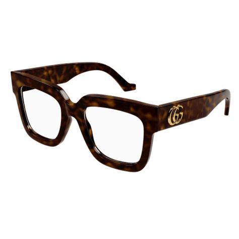 GUCCI - GG1549O-002 - PARIS LUNETIER Cosy Outfit, Versace Eyeglasses, Cartier Sunglasses, Gucci Glasses, Y2k Accessories, Ray Ban Glasses, Gg Logo, Aesthetic Images, Prescription Glasses