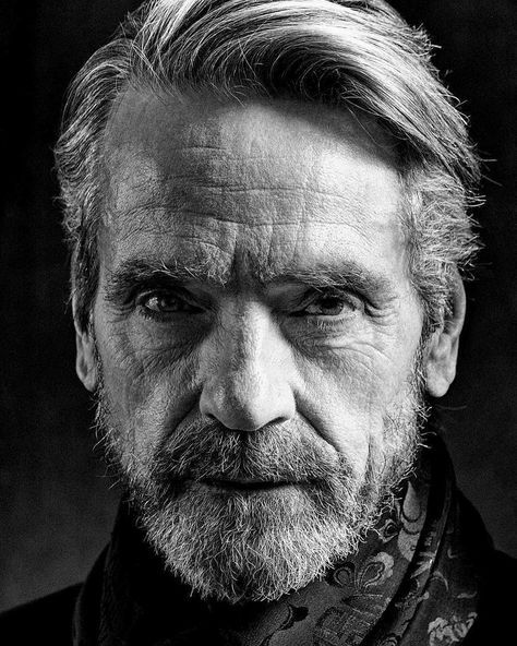 Ravageurs have beards. | Jeremy Irons by Cyrill Matter #lesravageurs #ravageurs #gent #gentlemen #gentleman #jeremyirons #cyrillmatter #actor #acteur #attore #photographer #beard #bearded #barba #barbe #barbu #barbuto #barbudo Watercolor References, Photo Repair, Portrait Reference, 얼굴 드로잉, Older Man, 얼굴 그리기, Photographie Portrait Inspiration, Photography Inspiration Portrait, Face Sketch