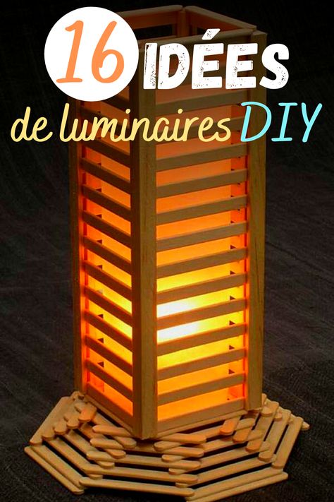 Homemade Lamps Ideas, Suspension Luminaire Diy, Diy Suspension Luminaire, Suspension Diy, Diy Abat Jour, Abat-jour Diy, Homemade Lamps, Diy Luminaire, Luminaire Original