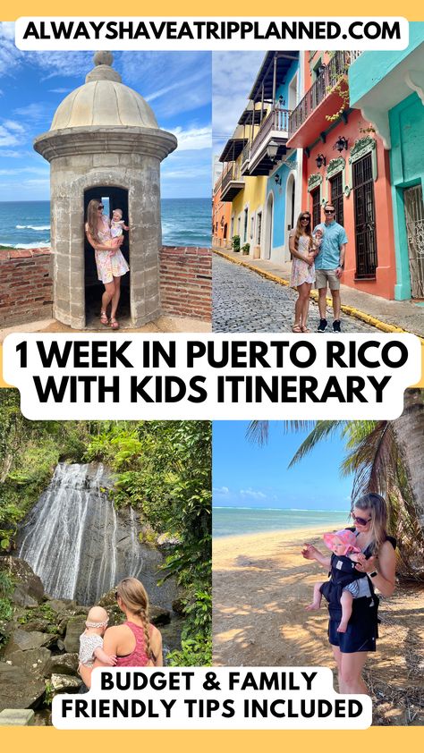 Puerto Rico Itinerary With Kids, Puerto Rico Vacation With Kids, Beaches In Puerto Rico, Puerto Rico Vacation Outfits, Puerto Rico With Kids, Puerto Rico Itinerary, Birthday Getaway, Puerto Rico Island, Goals 2024