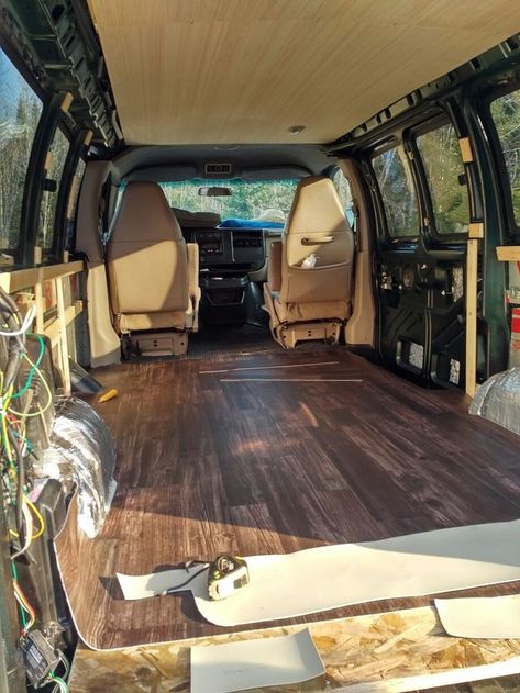 Chevy Van Interior, Van Interior Ideas, Chevy Astro Van, Astro Van, Van Conversion Interior, Chevy Van, Build A Camper Van, Build A Camper, Van Life Diy