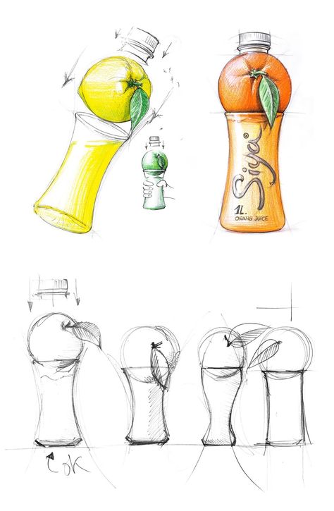 Fruit Juice Packaging, Juice Branding, Bottle Design Packaging, Juice Packaging, Juice Glass, Industrial Design Sketch, Graphic Design Packaging, Food Packaging Design, Packing Design