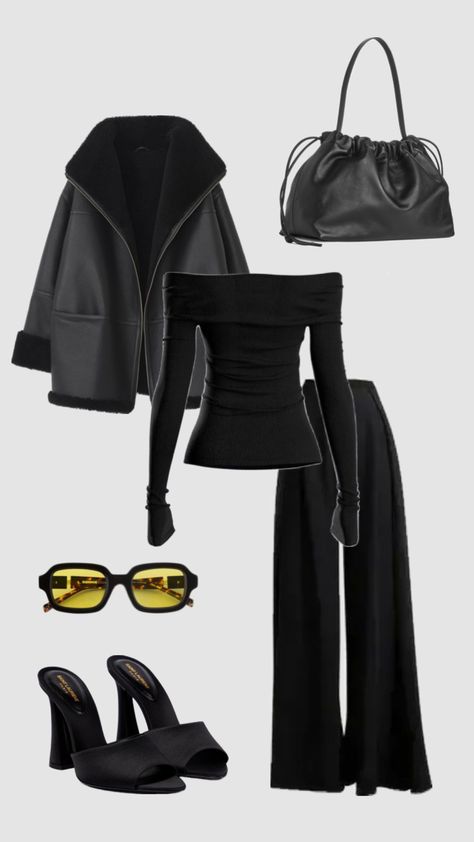 Rich Girl Outfit, Rich Mom, Black Pants Outfit, Gossip Girl Outfits, Girls Night Out Outfits, Mom Outfit, Mode Zara, Glam Outfit, St Moritz