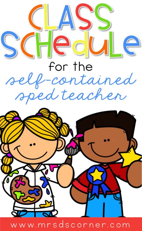 Wondering how to fit everything into your schedule in a self contained special needs classroom? I'm sharing my self contained class schedule and specifics on what each part of our school day looks like. Blog post at Mrs. D's Corner. Special Education Self Contained Classroom, Mod Severe Special Ed Activities, Back To School Special Education Ideas, Self Contained Classroom Schedule, Self Contained Classroom Setup, Sped Organization, Special Education Schedule, Aba Classroom, Special Needs Classroom