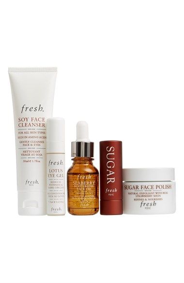 Fresh Skincare VIPs Set - a great gift to treat mom Fresh Sugar Face Polish, Selling Products On Amazon, Fresh Skincare, Face Polish, Camille Styles, Skincare Natural, Fresh Beauty, Best Selling Products, Beauty Gifts