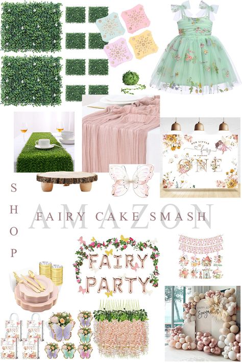 Baby's first birthday party theme: Fairy First Birthday - party decor, first birthday theme idea, baby girl first birthday, summer first birthday, first birthday party decor #firsbirthday #baby'sfirstbirthday #turningone #birthdaypartytheme #birthdayideas ...#ad One Year Fairy Birthday, Fairy Themed Birthday Party Ideas, Fairy Tail First Birthday Party, Fairy First Birthday Party Games, 1 Year Fairy Birthday, One Year Old Tea Party 1st Birthdays, Enchanted Tea Party Birthday, Fairly One Birthday Party, 1st Birthday Girl Fairy Theme