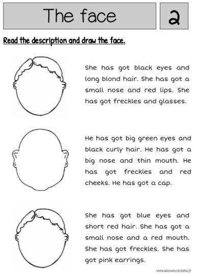 THE FACE Materi Bahasa Inggris, English Activities For Kids, English Exercises, Worksheet For Kids, English Games, English Worksheets For Kids, Kids English, English Classroom, Cărți Harry Potter