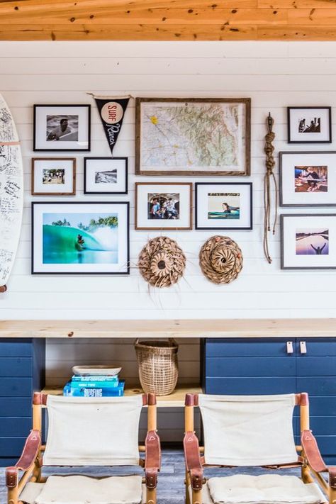 kelly slater surf ranch — Raili CA Design Kelly Slater Surf Ranch, Surf Interior Design, Surf Shack Decor, Surf Interior, Surf Style Home, Raili Clasen, Surf Cottage, Deco Surf, Surf House Decor