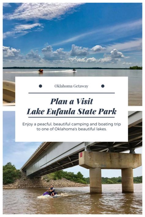 Plan a Visit to Lake Eufaula State Park in Oklahoma Lake Eufaula Oklahoma, Eufaula Oklahoma, Oklahoma State Parks, Honduras Travel, Remote Island, Travel Outdoors, Outdoor Quotes, New York Travel, Beautiful Lakes