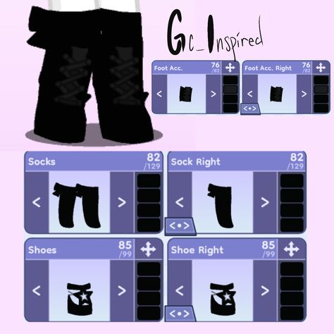 Gothic Gacha Outfits, Gachalife 2 Outfits, Gacha Club Witch Outfit, Gacha Club Shoes, Gacha Shoes Ideas, Gacha Club Shoes Ideas, Gacha Shoes, Outfits Gacha Club, Gacha Club Clothes