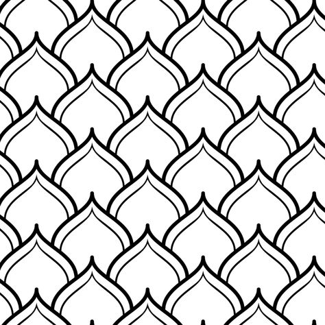 Arabian Pattern, Geometric Tattoo Pattern, Islamic Design Pattern, Black And White Patterns, Motif Art Deco, Geometric Tattoo Design, Islamic Patterns, Pattern Coloring Pages, Arabic Pattern