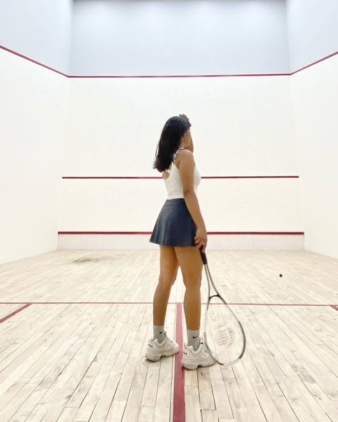 Game, set, match.. #squash #sportgirl #sportstyle #activewear #activewearfashion #outfitinspo #outfitstyle #sportsoutfit #fashiontrends #fashiongoals [sportswear, activewear, tennis skirt, activewear outfit ideas, outfit ideas, trending outfits, explore] Squash Outfit, Game Set Match, Sportswear Activewear, Ideas Outfit, Activewear Fashion, Active Wear Outfits, Tennis Skirt, Sport Girl, Sport Fashion