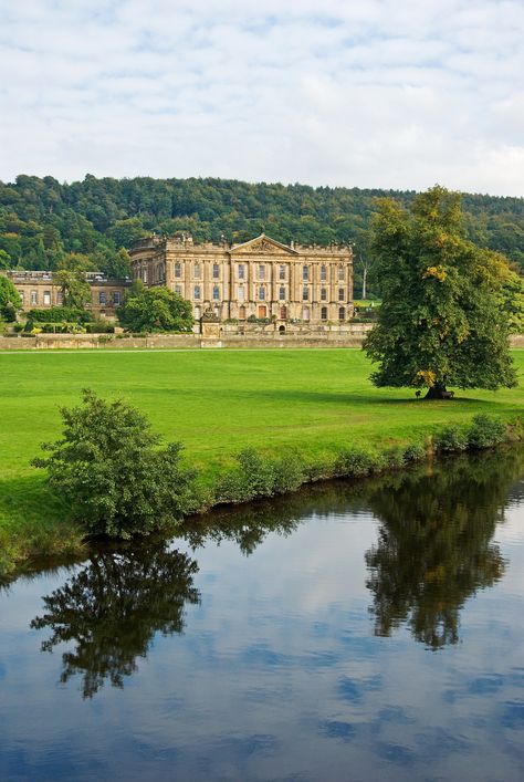 Visit England, Le Rosey, Derbyshire England, Chatsworth House, The Siren, English Manor, Peak District, Stately Home, Foto Art