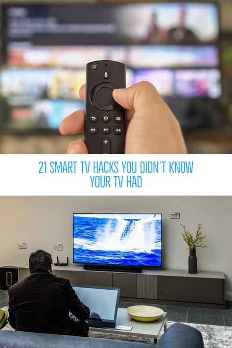 Are you getting the most out of your smart TV? Try these smart TV hacks. Streaming Ideas, Tv Hacks, Displaying Pictures, Vizio Smart Tv, Samsung Smart Tv, Life Hacks Computer, Tv Display, Samsung Tvs, Hacking Computer