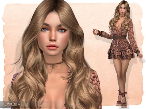 The Sims Resource - Julia Burk The Sims 4 Cc Clothing For Women Hair, Sims Resource Sims 4, Sims 4 Cc Tsr Hair, The Sims Characters, Pretty Sims 4 Girl, Sims 4 Cc Hair Sims Resource, Sims 4 Resource Cc, Sims 4 Cc Hair Thesimsresource, Sims 4 Cc The Sims Resource Hair