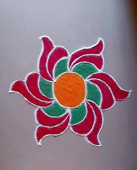 South Indian Rangoli Design, Rangoli Designs Drawing, Latest Pongal Rangoli Designs, Small Rangoli Design Simple, Small Rangoli Design For Daily, Rangoli Designs For Competition, Easy Rangoli Designs Videos, Very Easy Rangoli Designs, Rangoli Designs Photos