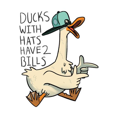 Cute Duck Illustration, Duck Character, Duck Logo Design Ideas, Duck Illustration Wallpaper, Duck Illustration Design, Duck Graphic Design, Retro Duck Illustration, Recovery Humor, T Shirt Label